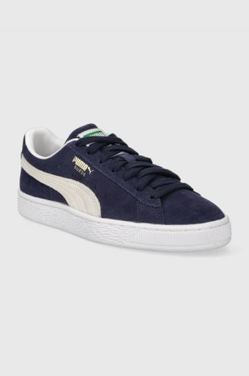 Замшевые кроссовки Puma цвет синий Замшевые кроссовки Puma цвет синий
