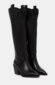 Кожаные сапоги Answear.LAB