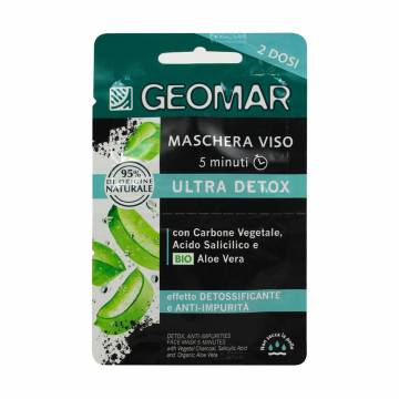 Очищающая маска для лица Geomar Ultra Detox Anti-Impurties Face Mask, 15 мл