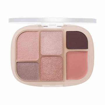 Палетка теней для век WAKEMAKE Soft Sheer Multi Palette 06 Cream Brown, 6.4 г Палетка теней для век WAKEMAKE Soft Sheer Multi Palette 06 Cream Brown, 6.4 г