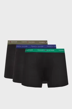 Мужские черные боксеры (3 шт) Разноцветный S Tommy Hilfiger UM0UM03890