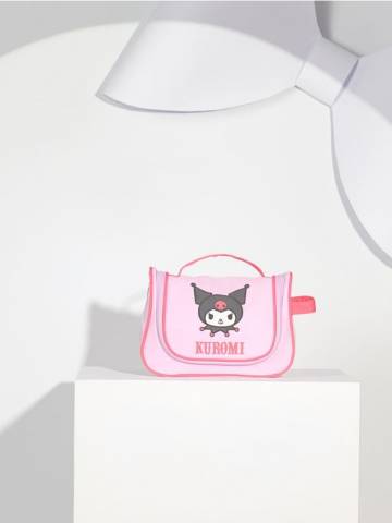 Косметичка з можливістю підвішування Kuromi - Фіолетовий Косметичка з можливістю підвішування Kuromi - Фіолетовий