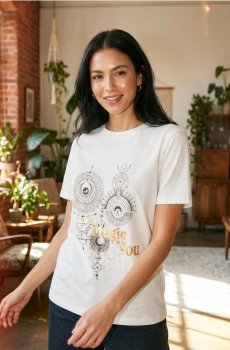 Футболка з короткими рукавами - білий