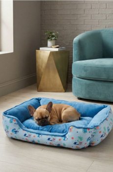 Ліжечко для домашніх тварин Stitch - блакитний