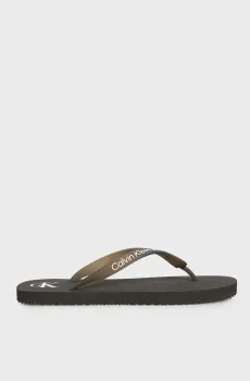 Женские черные вьетнамки BEACH SANDAL TRANSPARENT TPU Черный 36 Calvin Klein YW0YW01829