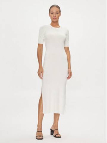 Armani Exchange Трикотажна сукня 3DYA1E YMH6Z 1125 Білий Regular Fit Armani Exchange Трикотажна сукня 3DYA1E YMH6Z 1125 Білий Regular Fit