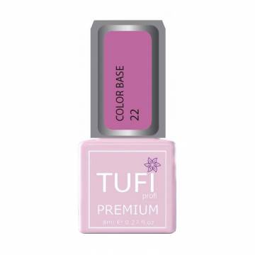 База для гель-лака Tufi profi Premium Color Base 022 Розовый кварц, 8 мл База для гель-лака Tufi profi Premium Color Base 022 Розовый кварц, 8 мл