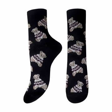 Носки женские Легка Хода 5662 черные, размер 38-39 Носки женские Легка Хода 5662 черные, размер 38-39