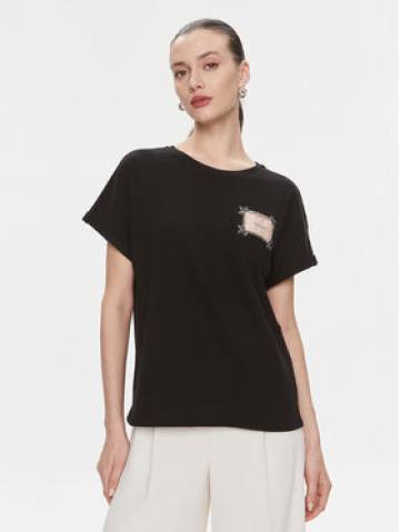 TWINSET Футболка 241TP2211 Чорний Regular Fit TWINSET Футболка 241TP2211 Чорний Regular Fit