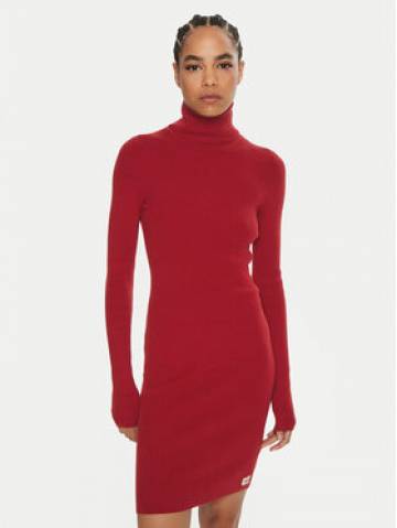 Calvin Klein Jeans Трикотажна сукня J20J224150 Червоний Slim Fit Calvin Klein Jeans Трикотажна сукня J20J224150 Червоний Slim Fit