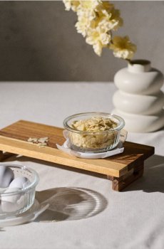 Таця сервірувальна - бежевий