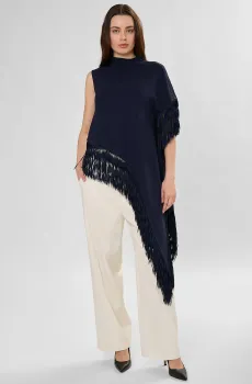 Женский темно-синий топ Синий 32 BOSS 50555051;404