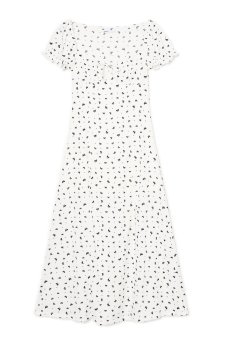 Cropp - Сукня з універсальним принтом - кремовий