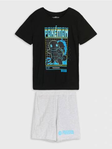 Піжамний комплект із двох предметів Pokémon - чорний Піжамний комплект із двох предметів Pokémon - чорний