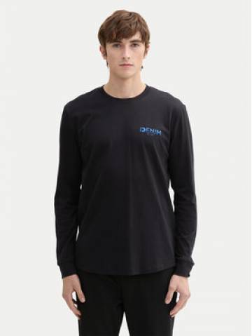 Tom Tailor Denim Longsleeve 1043909 Чорний Regular Fit Tom Tailor Denim Longsleeve 1043909 Чорний Regular Fit