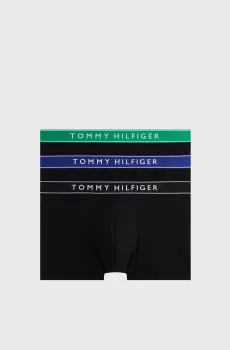 Мужские черные боксеры (3 шт) 3P TRUNK WB Черный XL Tommy Hilfiger UM0UM03457