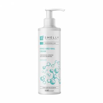 Крем для рук и ногтей Shelly Hand and Nail Cream с кератином, серебром и экстрактом арники, 500 мл Крем для рук и ногтей Shelly Hand and Nail Cream с кератином, серебром и экстрактом арники, 500 мл