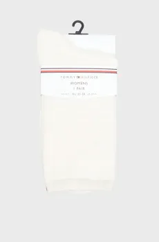Женские белые носки SHINE Белый 39-42 Tommy Hilfiger 701236459