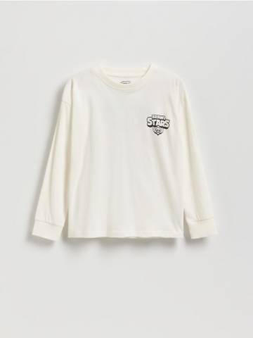 Reserved - BOYS` BLOUSE - кремовий - 9887K-01X