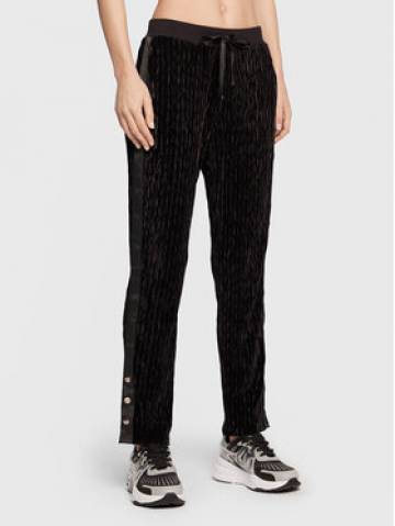 Liu Jo Штани з тканини TF2128 J6259 Чорний Regular Fit Liu Jo Штани з тканини TF2128 J6259 Чорний Regular Fit