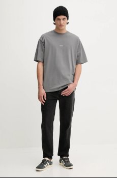 Хлопковая футболка Hugo Blue Nalono