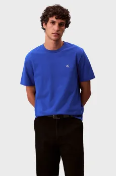 Мужская синяя футболка SS EASY Синий XXL Calvin Klein Jeans LV04RC275G