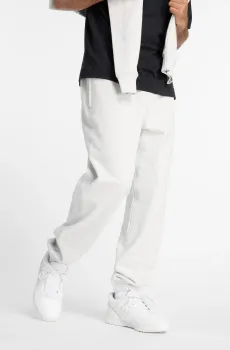 Мужские серые спортивные брюки  Athletics French Terry Белый M New Balance MP41508AHH