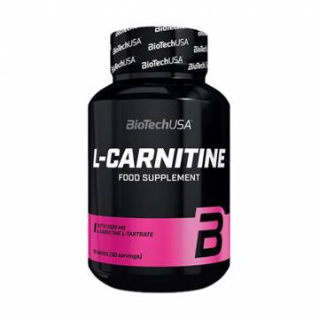L-Карнитин BioTech USA L-Carnitine 1000 мг, 30 таблеток L-Карнитин BioTech USA L-Carnitine 1000 мг, 30 таблеток