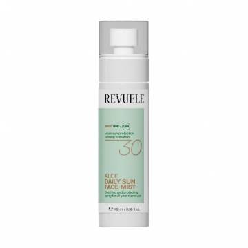 Солнцезащитный ежедневный мист для лица Revuele Aloe Daily Sun Face Mist, SPF 30, с алоэ, 100 мл Солнцезащитный ежедневный мист для лица Revuele Aloe Daily Sun Face Mist, SPF 30, с алоэ, 100 мл