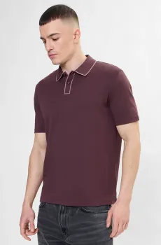 Мужское коричневое поло Коричневый M HUGO 50553045;249