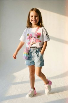 Бавовняна футболка з принтом Minecraft - білий