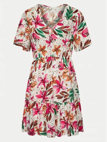 Roxy Літня сукня Sea Symphony ERJWD03768 Білий Regular Fit Roxy Літня сукня Sea Symphony ERJWD03768 Білий Regular Fit