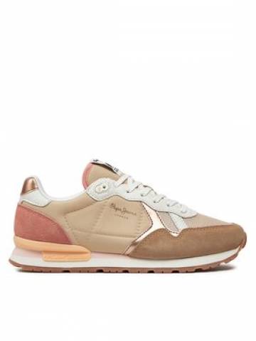 Pepe Jeans Снікерcи Brit Mix W PLS40012 Бежевий Pepe Jeans Снікерcи Brit Mix W PLS40012 Бежевий