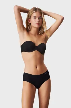 Женский черный бюстгальтер LGHT LINED STRAPLESS Черный 32B Calvin Klein 000QF5748E