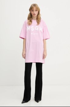Хлопковое платье MSGM