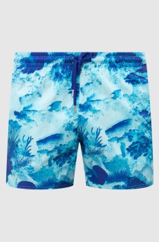 Голубые шорты для плавания Coral Reef
