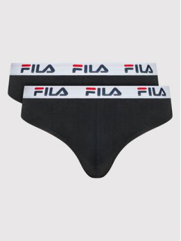 Fila Набір з 2 пар сліпів FU5015/2 Чорний Fila Набір з 2 пар сліпів FU5015/2 Чорний