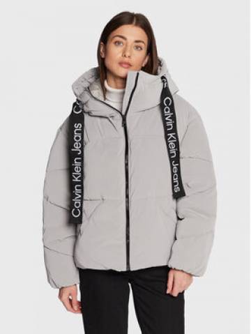 Calvin Klein Jeans Пуховик J20J220017 Сірий Regular Fit Calvin Klein Jeans Пуховик J20J220017 Сірий Regular Fit