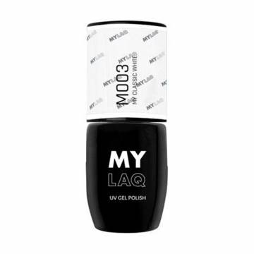 Гибридный лак для ногтей MylaQ UV Gel Polish My Classic White, 5 мл Гибридный лак для ногтей MylaQ UV Gel Polish My Classic White, 5 мл