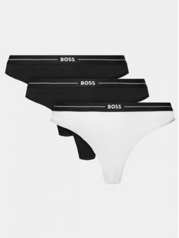 Boss Набір з 3 пар стрінгів 50510030 Білий Boss Набір з 3 пар стрінгів 50510030 Білий