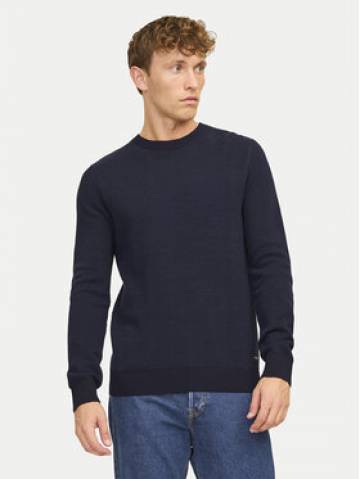 Jack&Jones Светр Globe 12258139 Cиній Regular Fit Jack&Jones Светр Globe 12258139 Cиній Regular Fit