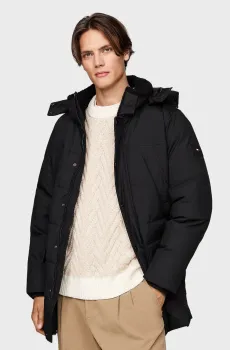 Мужская черная парка ROCKIE UTILITY PARKA Черный XL Tommy Hilfiger MW0MW36593