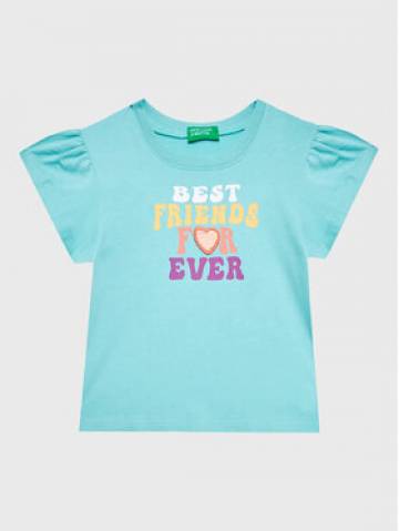 United Colors Of Benetton Футболка 3096G107Z Зелений Regular Fit United Colors Of Benetton Футболка 3096G107Z Зелений Regular Fit