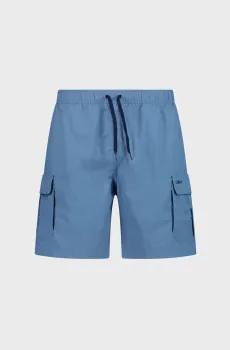 Мужские синие плавательные шорты MEDIUM SHORTS NYLON Синий 52 CMP 36R5927-L709