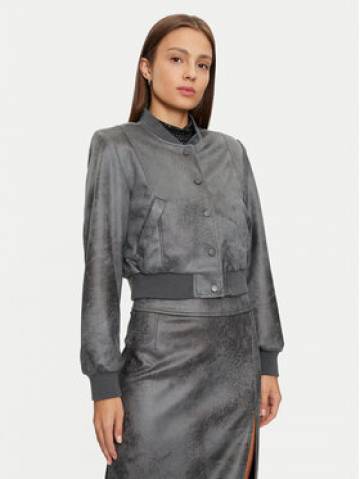 ONLY Куртка зі штучної шкіри Paris 15330040 Сірий Regular Fit ONLY Куртка зі штучної шкіри Paris 15330040 Сірий Regular Fit