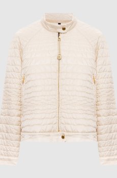 Бежевая пуховая куртка Aubrietaa