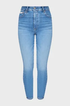 Женские синие джинсы ANKLE Синий 23 Calvin Klein Jeans LV047B769G