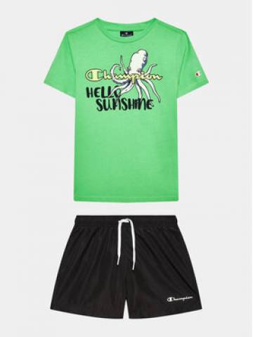 Champion Набір футболка та шорти 306392 Cиній Regular Fit Champion Набір футболка та шорти 306392 Cиній Regular Fit