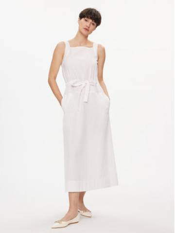 Max Mara Leisure Літня сукня Panfilo 2416221068 Білий Regular Fit Max Mara Leisure Літня сукня Panfilo 2416221068 Білий Regular Fit