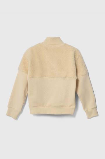 Детская кофта United Colors of Benetton цвет бежевый однотонная Детская кофта United Colors of Benetton цвет бежевый однотонная
